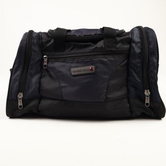 SwissTech Urban Trek 22" Zippered Navy Travel Luggage Duffel Bag - Picture 1 of 13